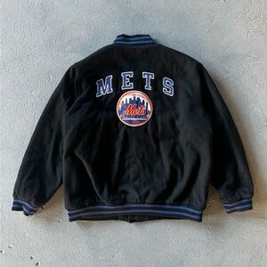 Vintage NY Mets Varsity Bomber